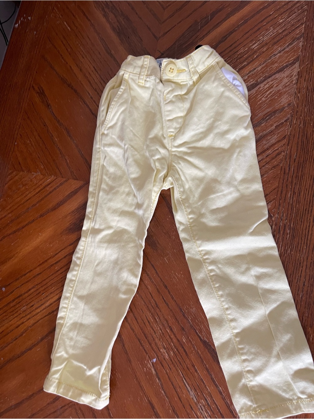 The Children's Place Pale Yellow Chino Pants